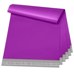 10pcs 14.5x19 Purple Poly Mailers